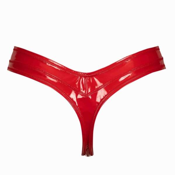 Patrice Catanzaro - Jade - String- Lak - Rood - Afbeelding 4