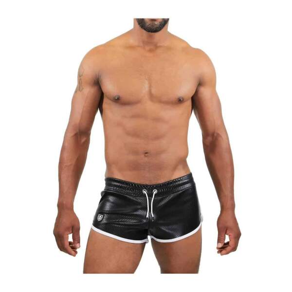 TOF PARIS - Pilot Short - PU-leer - Zwart - Afbeelding 3