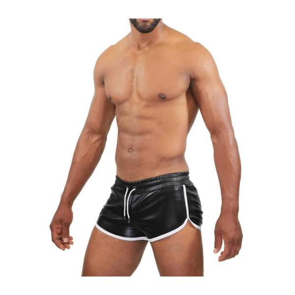 TOF PARIS - Pilot Short - PU-leer - Zwart - Afbeelding 2