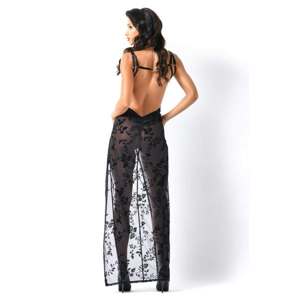 Patrice Catanzaro - Pretresse Robe - Gaas - Glitters - Zwart - Afbeelding 2