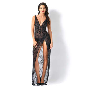 Patrice Catanzaro - Pretresse Robe - Gaas - Glitters - Zwart