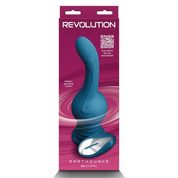 Revolution - Earthquake - Vibrator - Vaginaal - Anaal - Remote - Blauw - Afbeelding 3