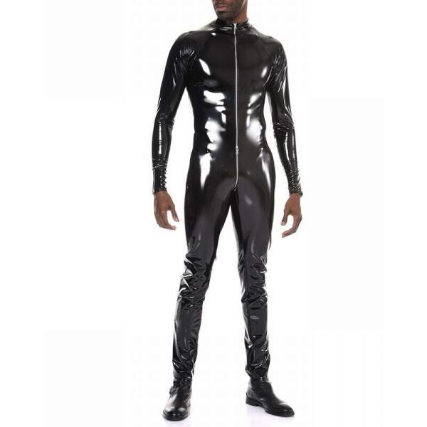 Patrice Catanzaro - Ross Catsuit - Lak - Zwart - Afbeelding 4