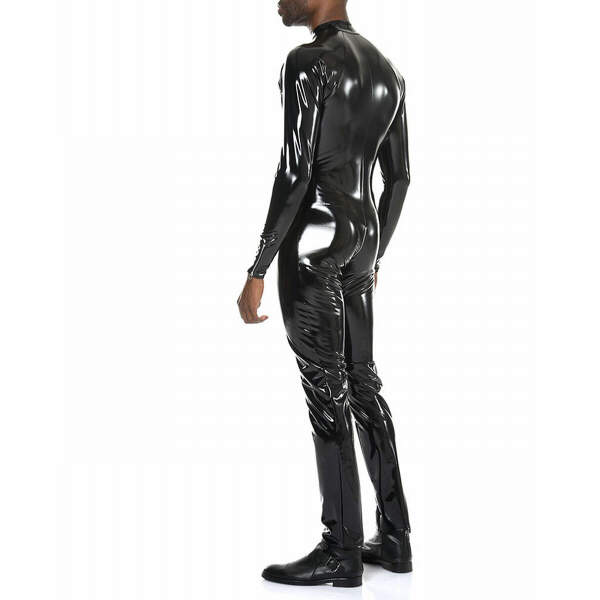 Patrice Catanzaro - Ross Catsuit - Lak - Zwart - Afbeelding 3