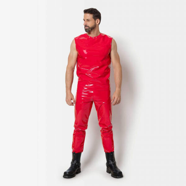 Patrice Catanzaro - Shawn Broek - Lak - Rood - Afbeelding 5