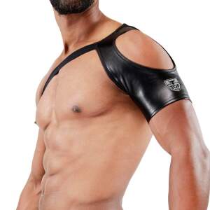TOF PARIS - Shoulder Harness Open - PU-leer - Zwart