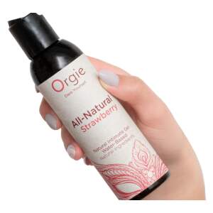 Orgie - All-Natural - Strawberry Kissable - Glijmiddel - Waterbasis