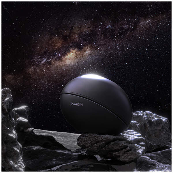 Svakom - Pulse Galaxy - Luchtdrukvibrator - Sterrenhemel - Zwart - Afbeelding 2