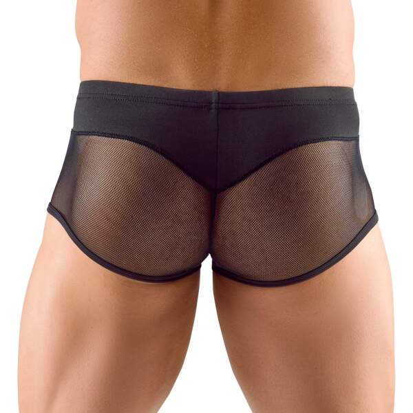Svenjoyment Underwear - Short - Transparant - Mesh - Zwart - Afbeelding 3