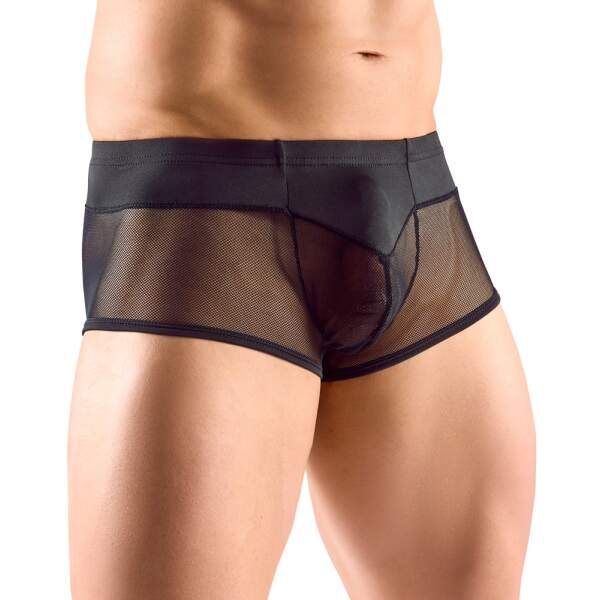 Svenjoyment Underwear - Short - Transparant - Mesh - Zwart - Afbeelding 2