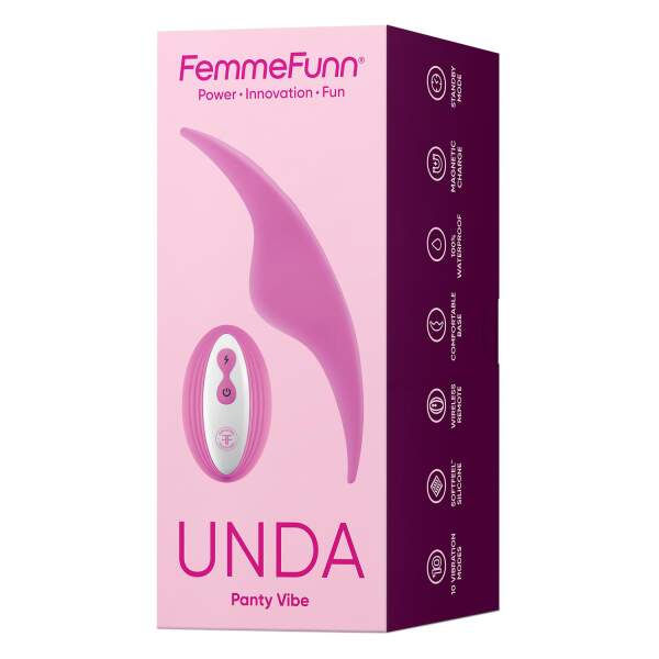 Femmefunn - Unda - Panty Vibrator - Roze - Afbeelding 4