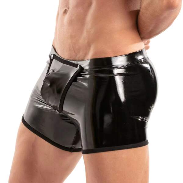 TOF PARIS - Easy Access Boxer - Afneembare Pouch - Lak - Zwart - Afbeelding 2