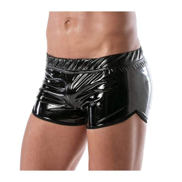 TOF PARIS - Vinyl Short - Lak - Achterzak - Zwart - Afbeelding 4