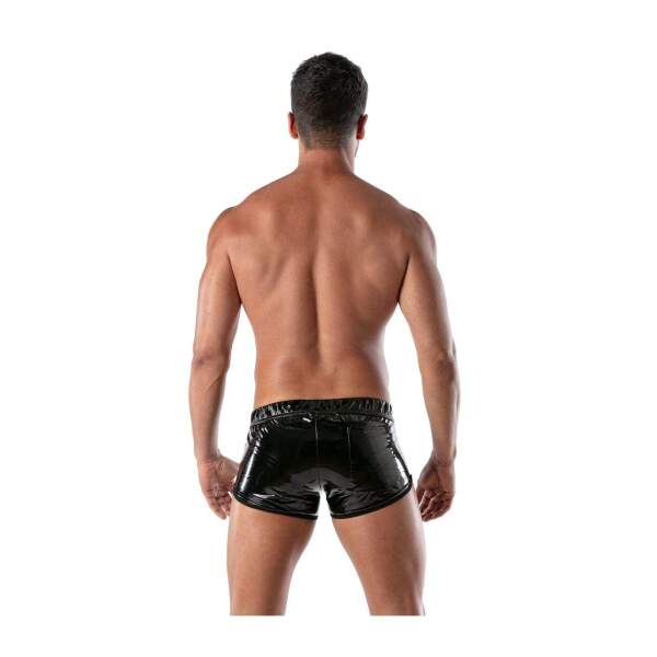 TOF PARIS - Vinyl Short - Lak - Achterzak - Zwart - Afbeelding 5