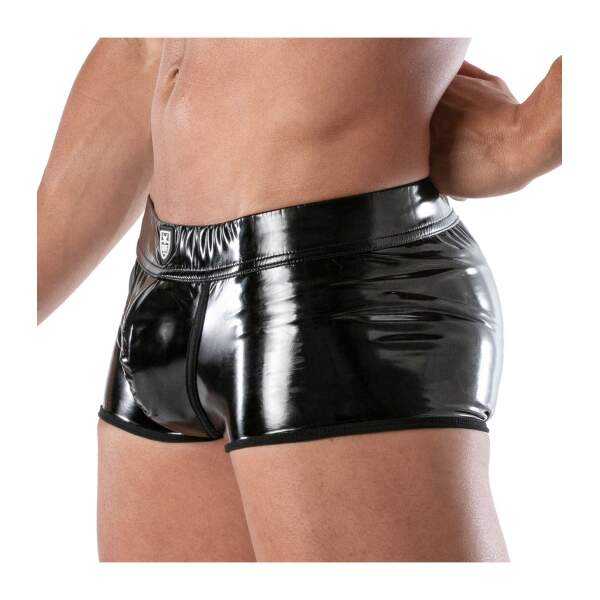 TOF PARIS - Vinyl Short - Lak - Zwart - Afbeelding 3