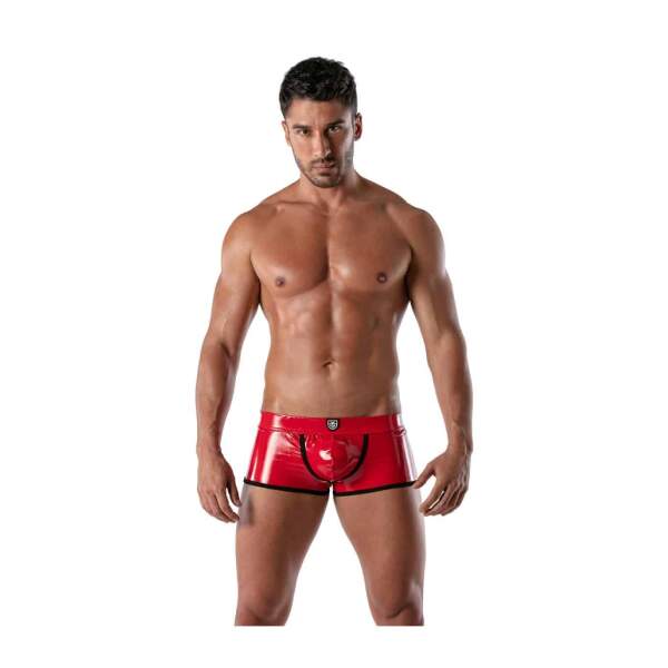 TOF PARIS - Vinyl Short - Lak - Rood - Afbeelding 3