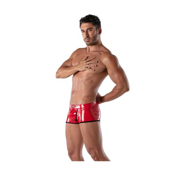 TOF PARIS - Vinyl Short - Lak - Rood - Afbeelding 4