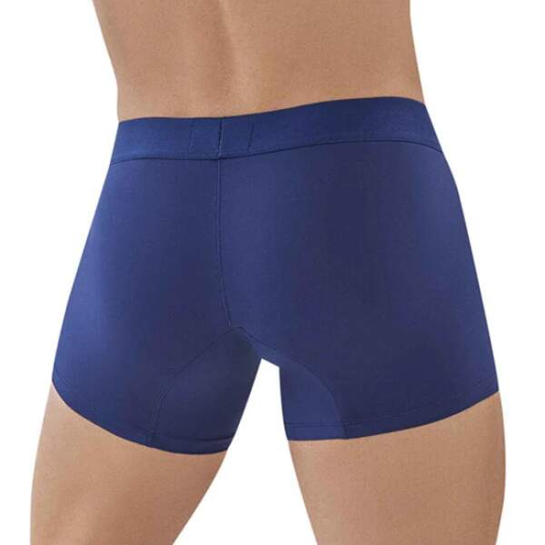 Clever Moda - Classic Match Boxer - Zacht Microvezel - Brede Band - Blauw - Afbeelding 3