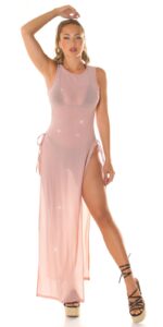 Koucla - Cover-up Jurkje - Gaas - Lurex - Roze