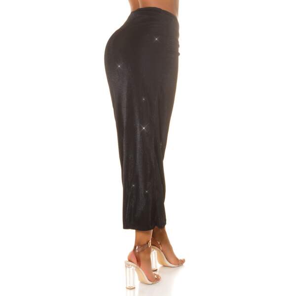 Koucla - Rok - Split - Lurex - Zwart - Afbeelding 9