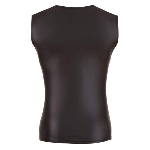Svenjoyment - Shirt - Mouwloos - Gaas - Wetlook - Zwart - Afbeelding 4