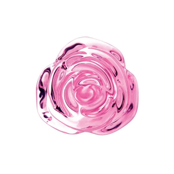 b-Vibe - Pink Roses - Butt Plug Training Set - Glas - Roze - Afbeelding 4
