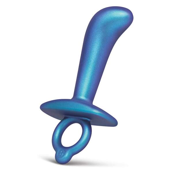 b-Vibe - Prostaat Plug - Thumb - Siliconen - Blauw - Afbeelding 2