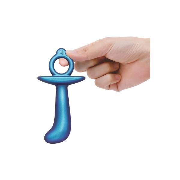b-Vibe - Prostaat Plug - Thumb - Siliconen - Blauw - Afbeelding 4
