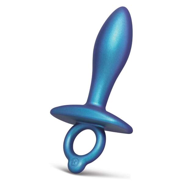 b-Vibe - Plug - Slide - Siliconen - Blauw - Afbeelding 2