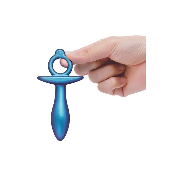 b-Vibe - Plug - Slide - Siliconen - Blauw - Afbeelding 4