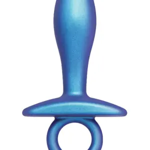 b-Vibe - Plug - Slide - Siliconen - Blauw