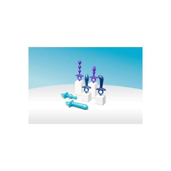 b-Vibe - Anal Beads - Pop - Siliconen - Blauw - Afbeelding 8