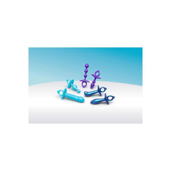 b-Vibe - Anal Beads - Pop - Siliconen - Blauw - Afbeelding 9