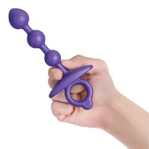 b-Vibe - Anal Beads - Zip - Siliconen - Paars
