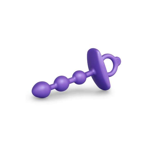 b-Vibe - Anal Beads - Zip - Siliconen - Paars - Afbeelding 6