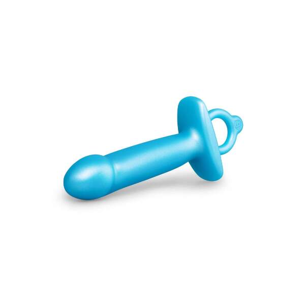 b-Vibe - Butt Plug - Lil Dil - Siliconen - Blauw - Afbeelding 2