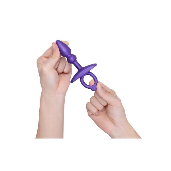 b-Vibe - Butt Plug - Dart - Siliconen - Paars - Afbeelding 2