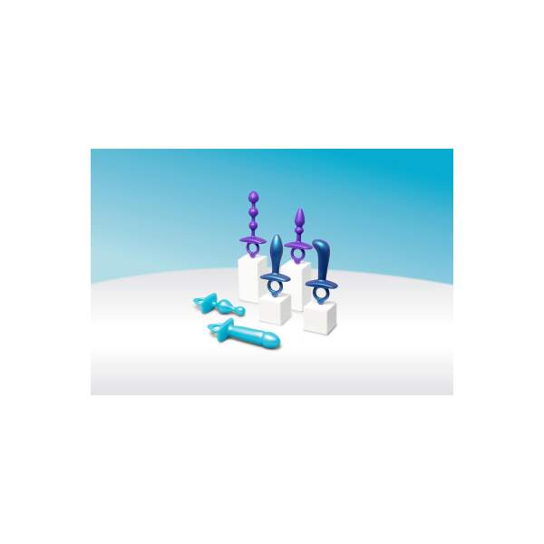 b-Vibe - Butt Plug - Dart - Siliconen - Paars - Afbeelding 7