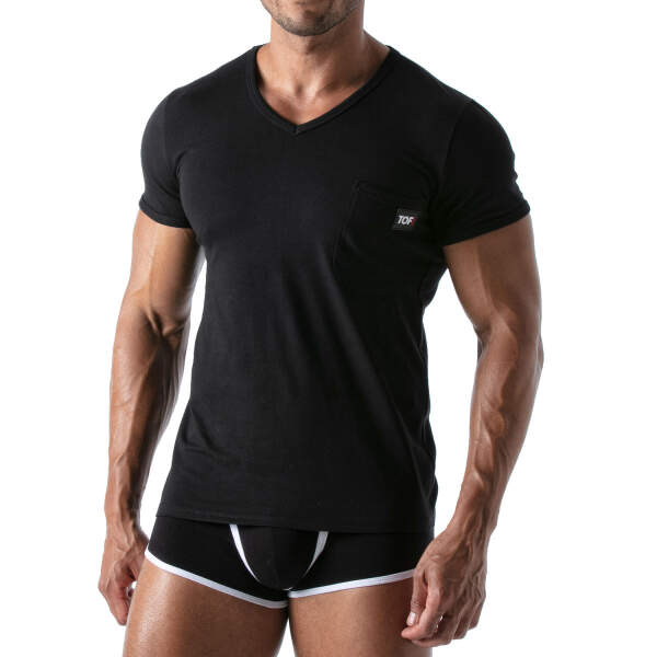 TOF PARIS - French T-shirt - Katoen - Zwart