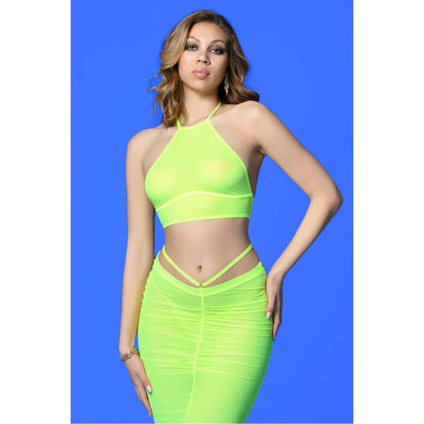 Patrice Catanzaro - Tango - Top - Gaas - Neon Geel